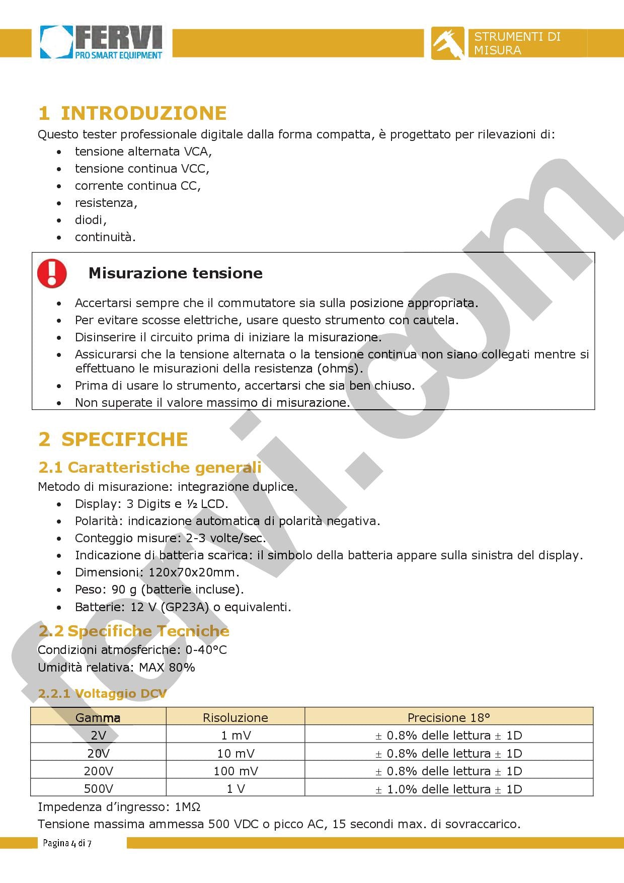 Fervi T051