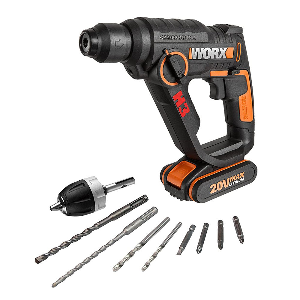 Worx WX390 - Tassellatore a batteria 20V 