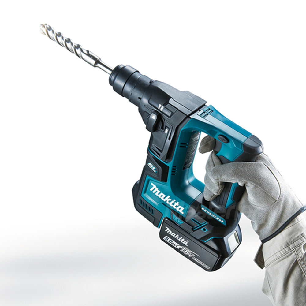 makita tassellatore a batteria 18v professionale VISTA LATERALE