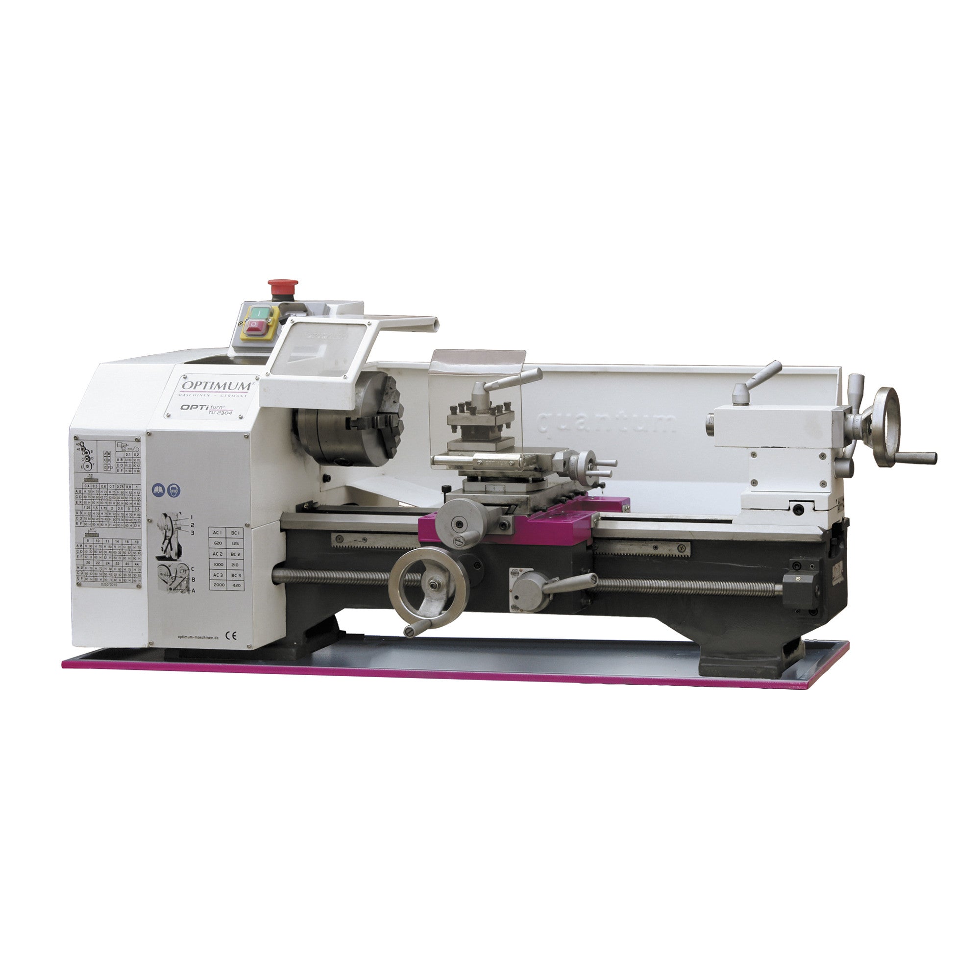 Optimum TU 2304 - Tornio parallelo per il fai da te