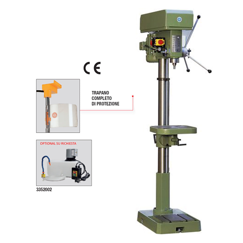 LTF 058600025 - Trapano a colonna a pavimento con omaggio punte