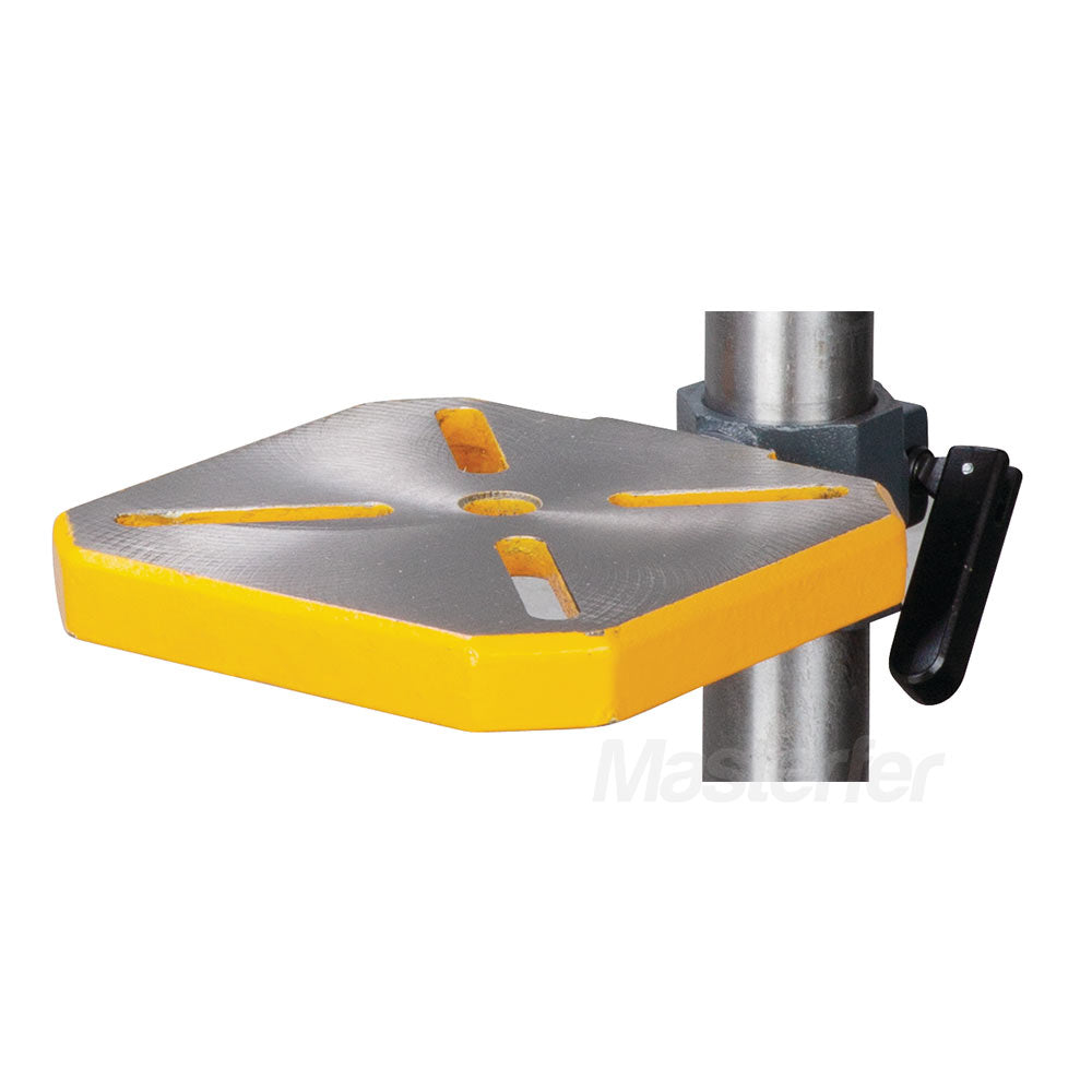 Optimum DQ14 - Trapano a colonna da banco, 350W piano girevole