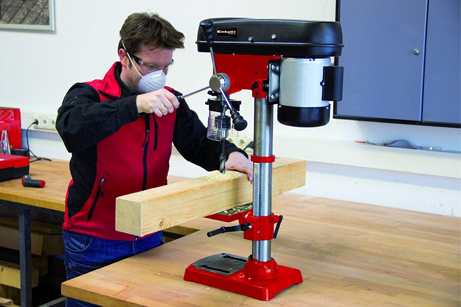 Trapano a colonna Einhell TC-BD 630 inclusa morsa 