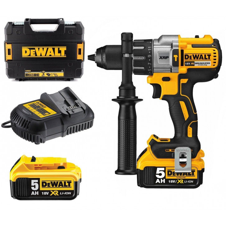 Dewalt DCD996P2 Trapano avvitatore 18V XRP con percussione 3 velocità con 2 batterie da 5Ah