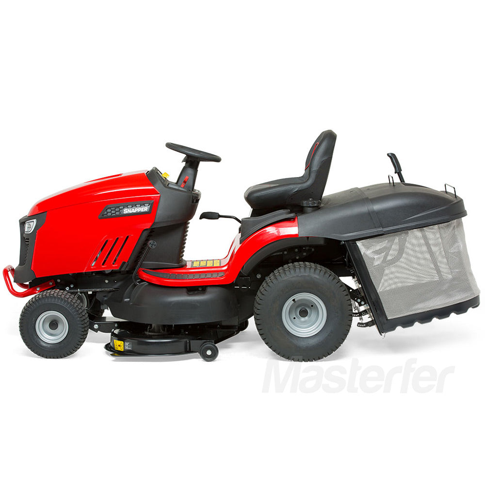 Snapper RPX210 - Trattorino rasaerba con motore Briggs & Stratton, mulching e cesto 350 litri lato sinistro