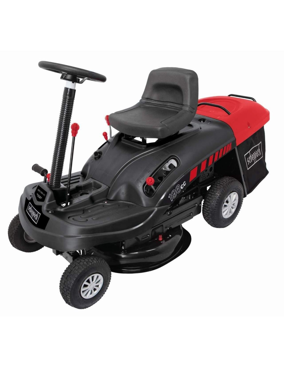 Scheppach MR196-61 - Trattorino rasaerba mini rider - taglio 61cm 