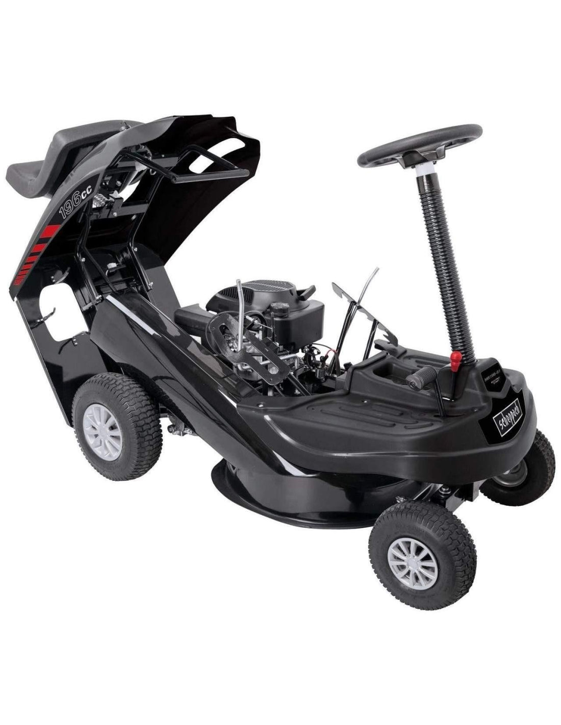 Scheppach MR196-61 - Trattorino rasaerba mini rider - taglio 61cm 