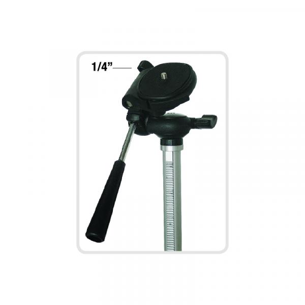 Metrica 60590 - Treppiede per livalla laseer con supporto a manopola