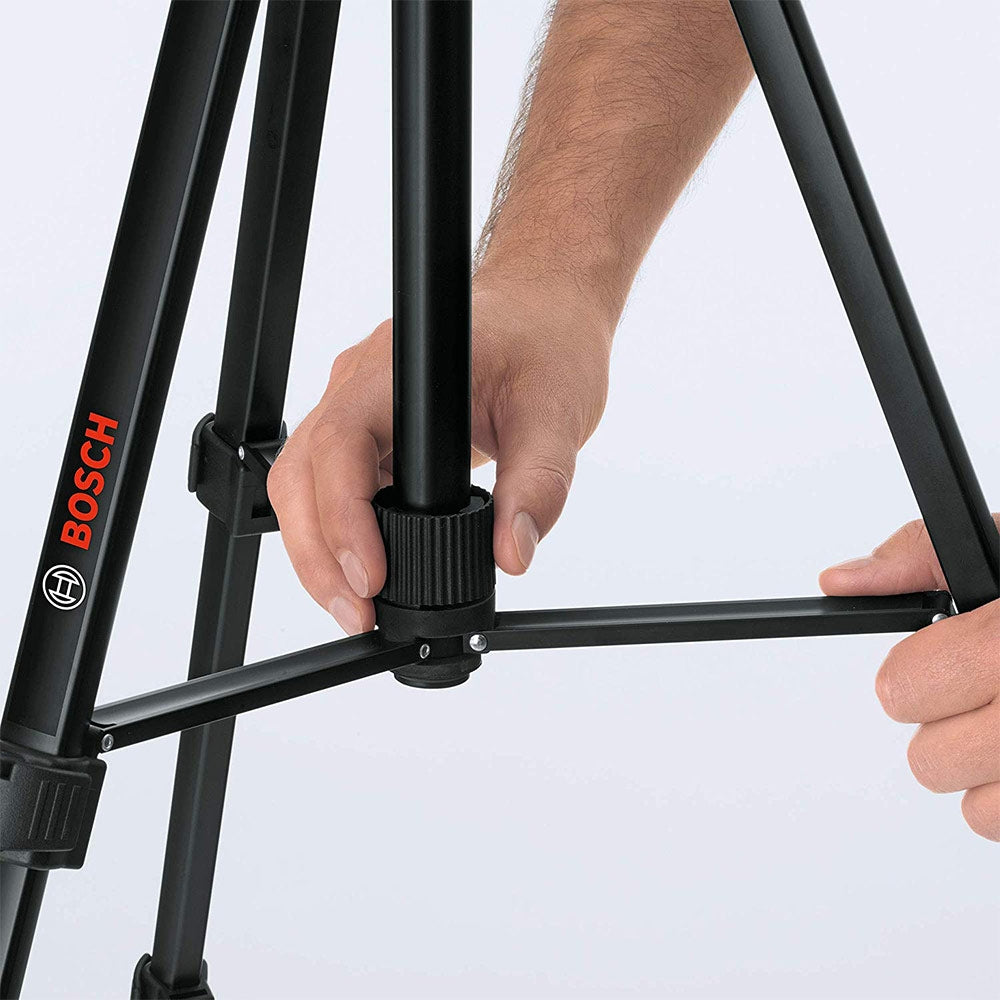 Treppiede cavalletto piedistallo Bosch BT150 con livella