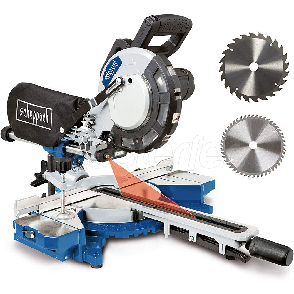 Scheppach HM216 - Troncatrice radiale per legno D216