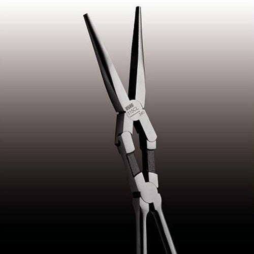 Usag 115 CL - Pinze doppio snodo a becchi mezzotondi dritti