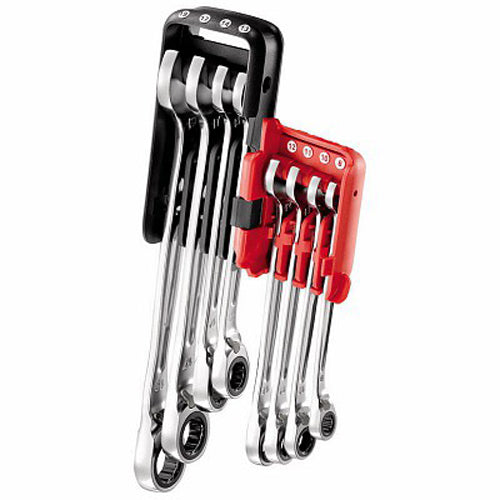 Usag 285 KA/DS8 - Serie di 8 chiavi combinate a cricchetto con anello di tenuta