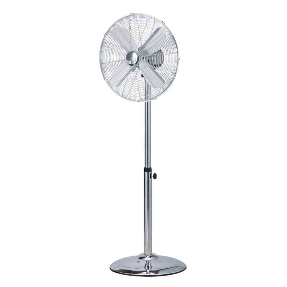 CGF Cromo 40 - Ventilatore a piantana in metallo diametro 40 cm 