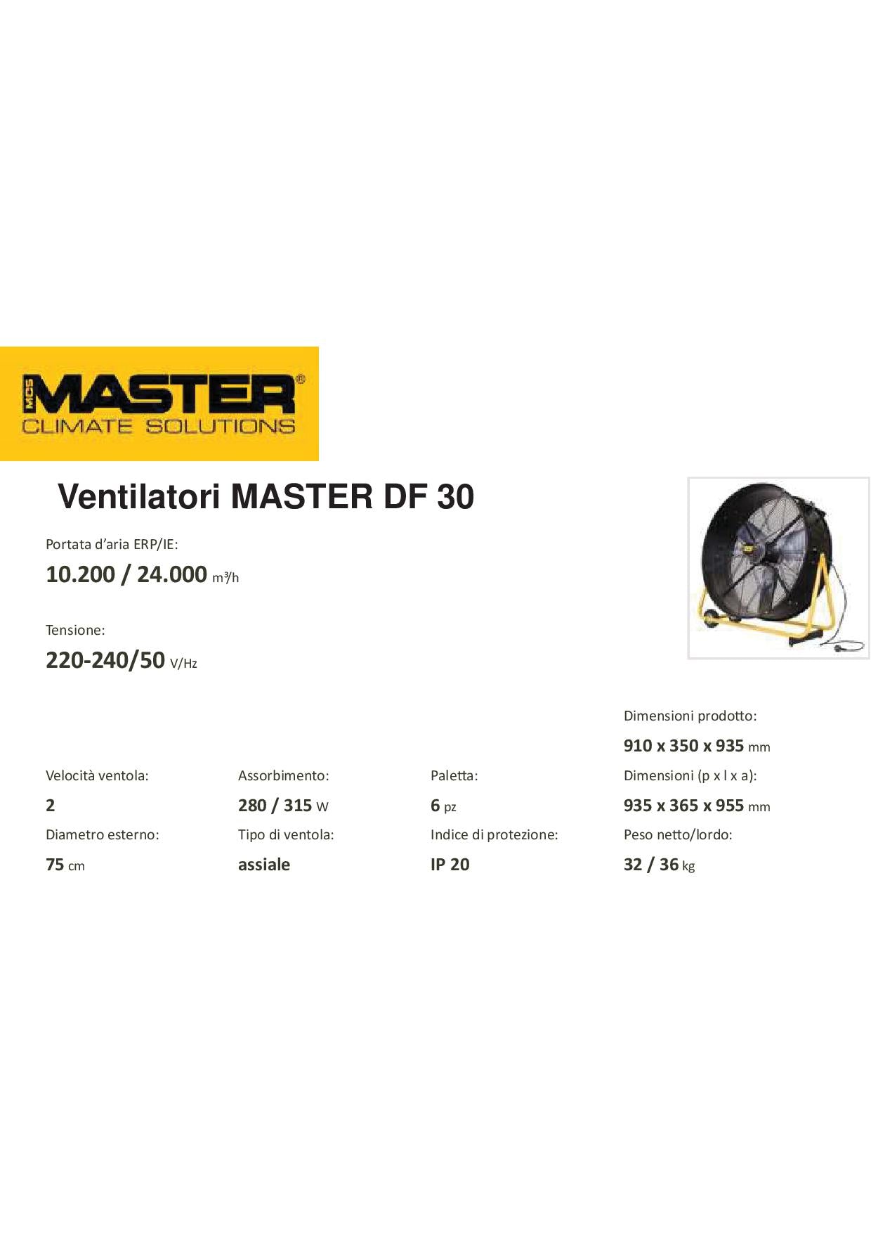 Master DF 30