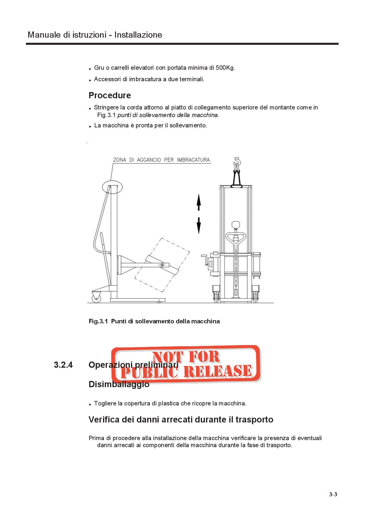 Sollevatore Manuale Ribalta Fusti portata 300 Kg alzata 1880 mm