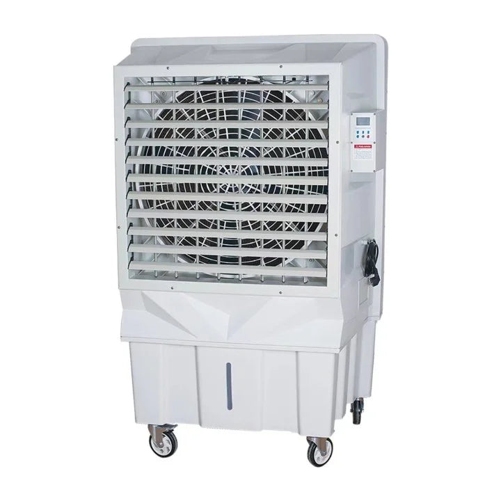 Zefiro - Raffrescatore evaporativo portatile, aria 18.000 m³/h fino a 300mq