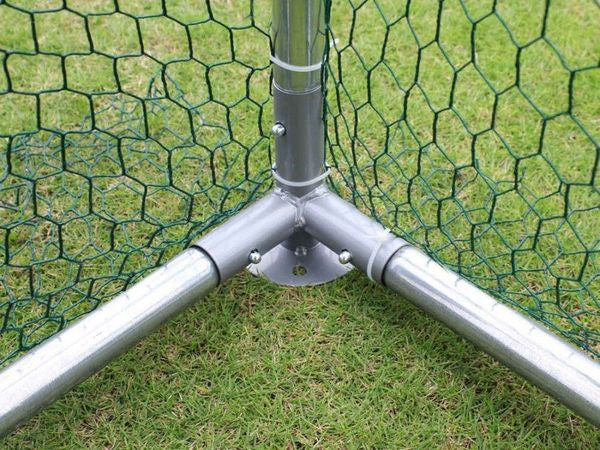 Zipper ZI-CR342 - Gabbia per polli da esterno in acciaio zincato 