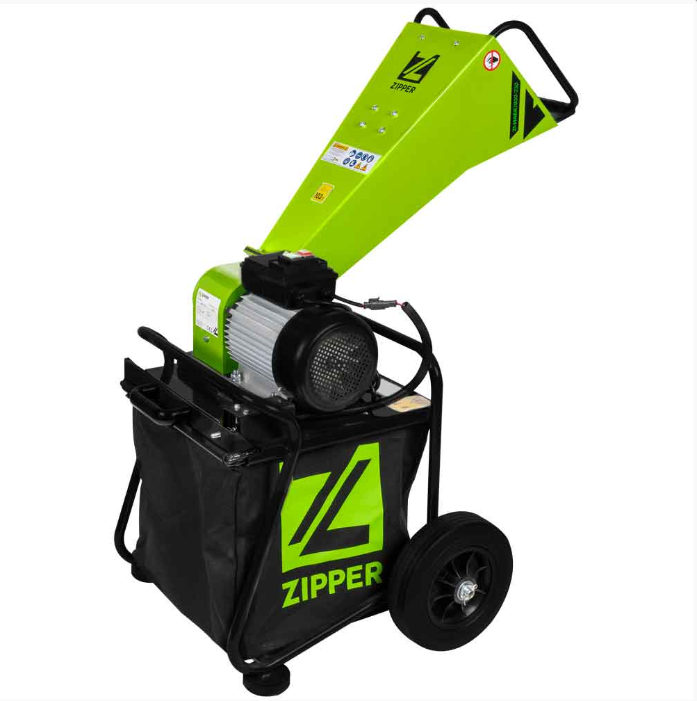 Zipper ZI-HAEK2800-230 biotrituratore elettrico 220V 2800w , per rami max Ø50 mm