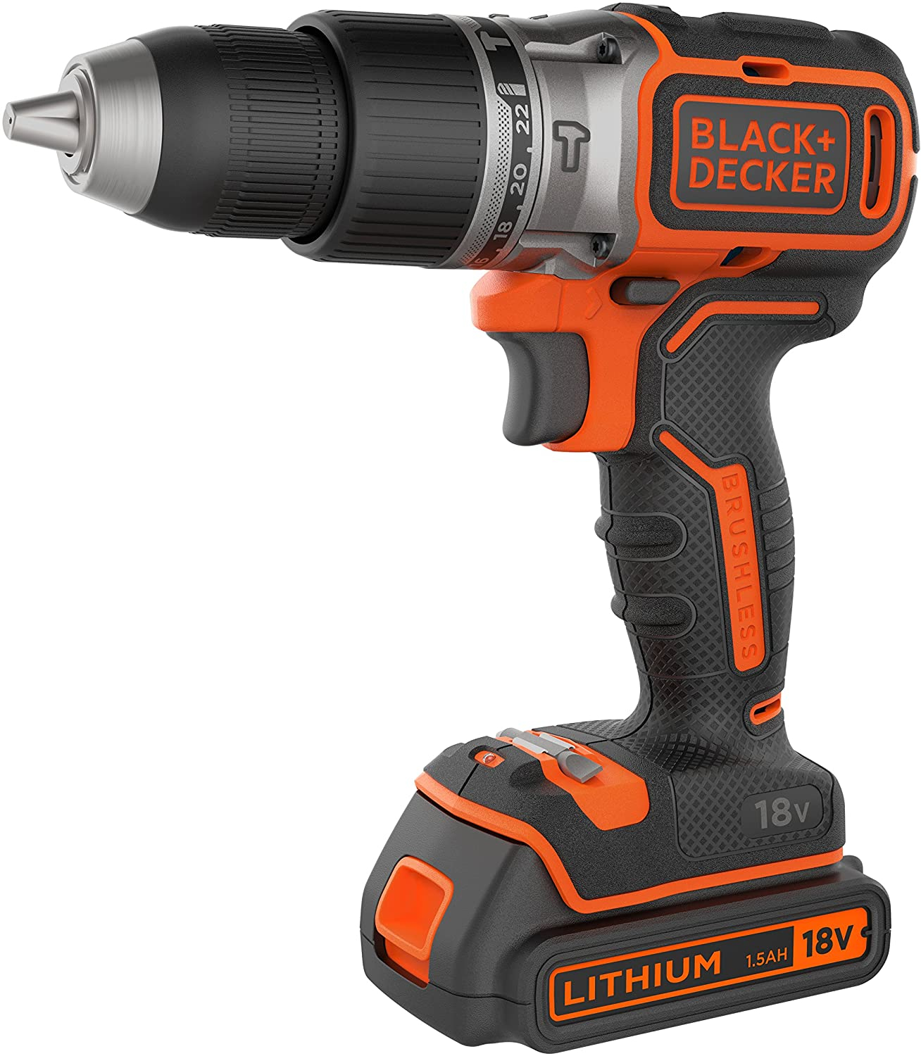 Black & Decker BL188K-QW - Trapano Avvitatore + 1 Batteria 18V Litio 1.5Ah