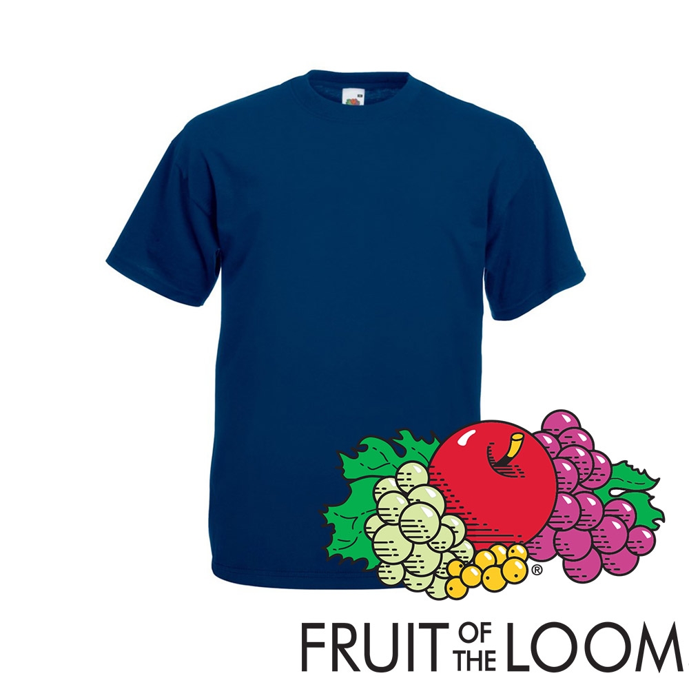 t shirt maglietta maniche corte fruit of the loom valueweight