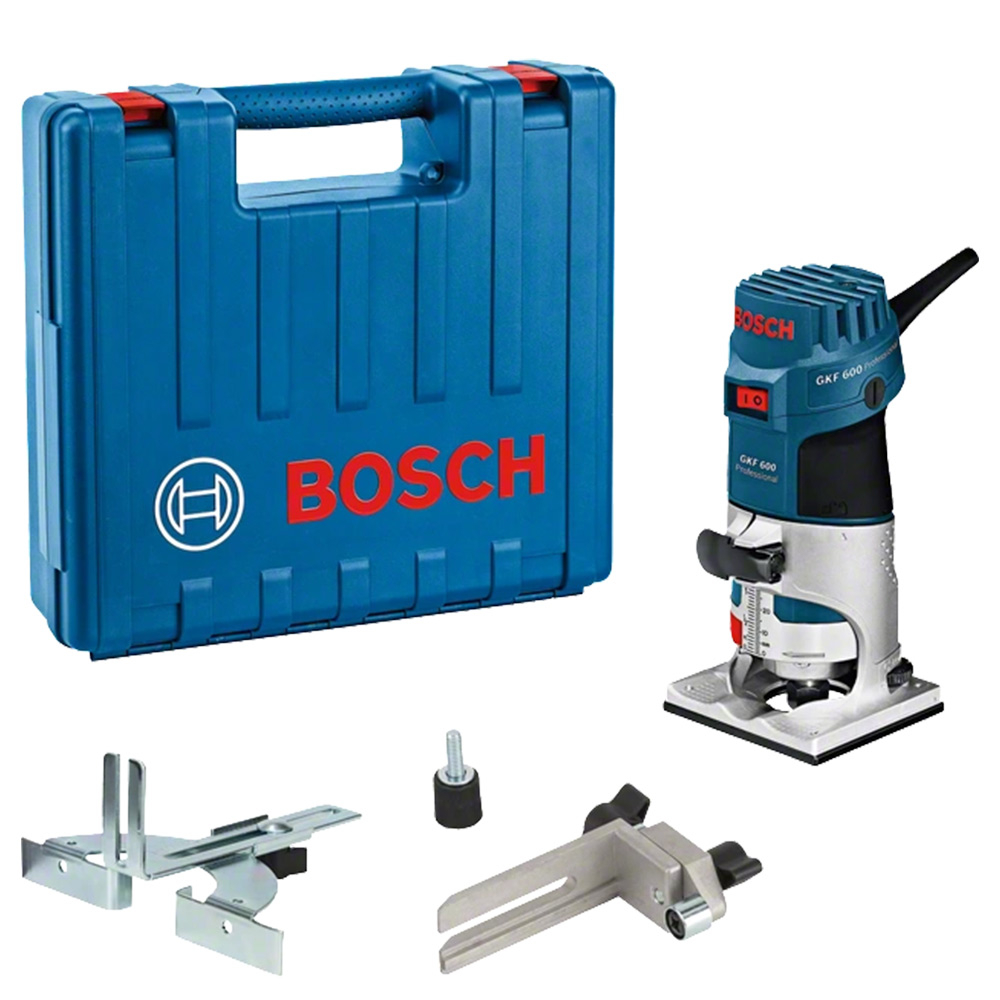 Bosch GKF 600 PROFESSIONAL - Rifilatore rifilatrice fresa per