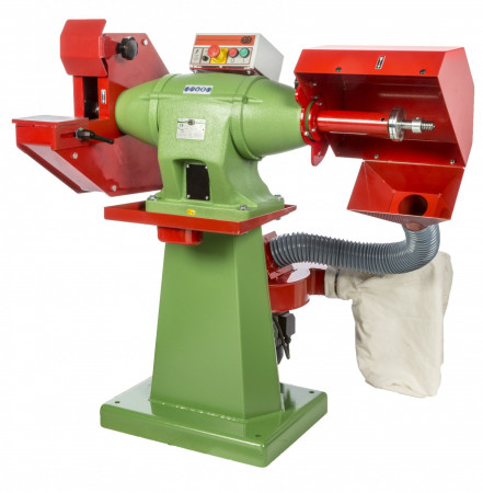 Combinata con aspiratore Nebes CA-8 serie industriale in ghisa - 6,0 HP trifase