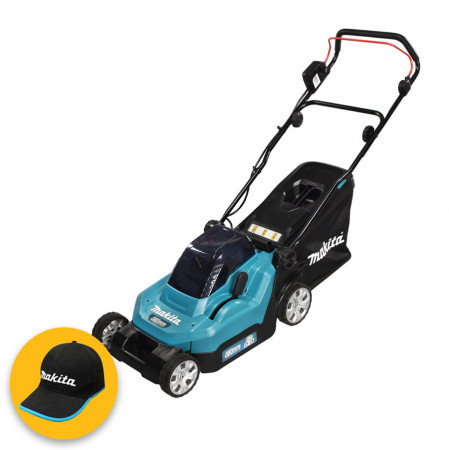 Makita DLM382Z - Rasaerba a batteria a spinta 36V (18 + 18) 38 cm - solo corpo