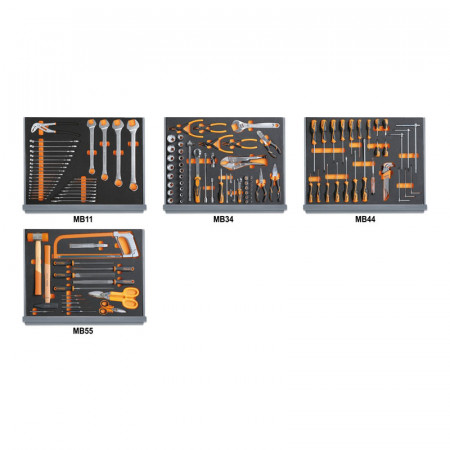 Beta 5935 VI/2MB - Assortimento di 133 utensili per manutenzioni industriali in 