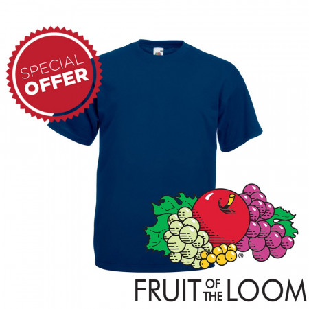 T-shirt Fruit of the loom maglietta maniche corte ValueWeight