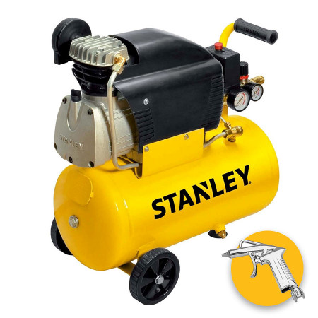 Compressore aria Stanley D 211/8/24, 24 litri, lubrificato