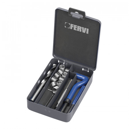 Fervi E011/BSW7/8 - Kit riparazione filetti bsw f-coil