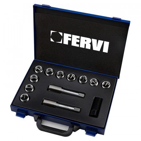 Fervi E011/M450X300 - Kit riparazione filetti metrici f-coil