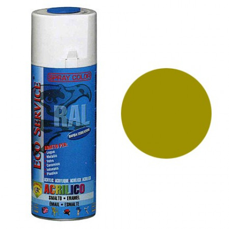 Eco Service RAL1027 spray 400ml - Giallo Curry