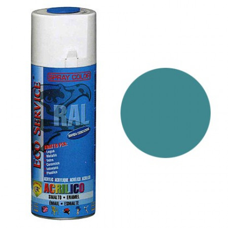 Eco Service RAL5018 spray 400ml - Blu Turchese