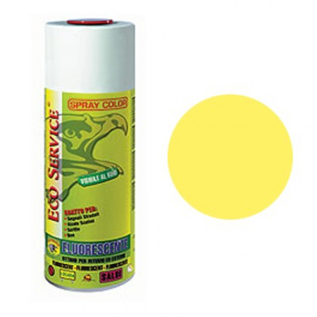 Eco Service spray Fluorescente 400ml - Giallo