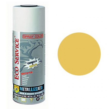 Eco Service spray Metallizzato 400ml - Doratura Specchiante