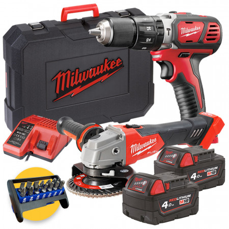 Milwaukee Kit utensili a batteria 18V