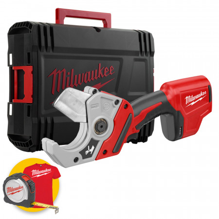 Milwaukee C12 PPC-401C - Taglia PEX a batteria 12V - 1 batteria da 4Ah in valigetta