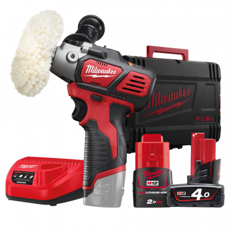 Milwaukee M12 BPS-421X - Lucidatrice/levigatrice compatta a batteria 12V