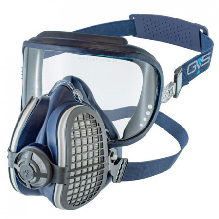 GVS Elipse Integra SPR 405 P3 - Maschera respiratore con filtri combinati sostituibili occhi e vie respiratorie
