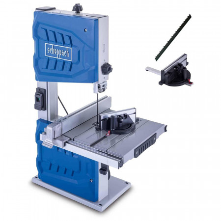 Scheppach HBS261 - Sega a nastro verticale per legno 245X120 500W 