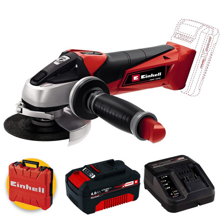 Einhell TE-AG 18 Expert Smerigliatrice 