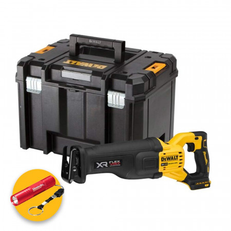 Dewalt DCS57386NT - Sega a gattuccio a batteria 18V/54V Flexvolt Advantage (solo corpo) in valigetta