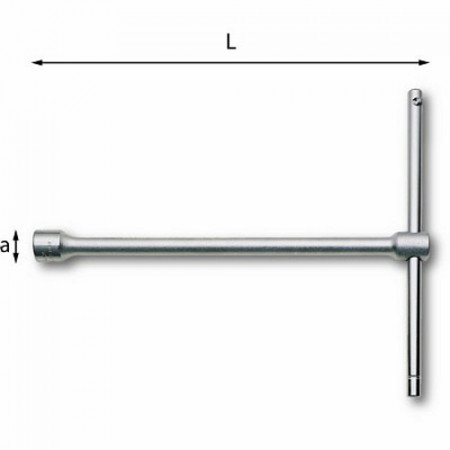 Usag 275 - Chiavi a T semplici con bocca esagonale