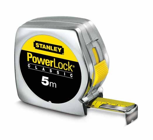 Flessometro 5 metri Stanley Powerlock 33-195