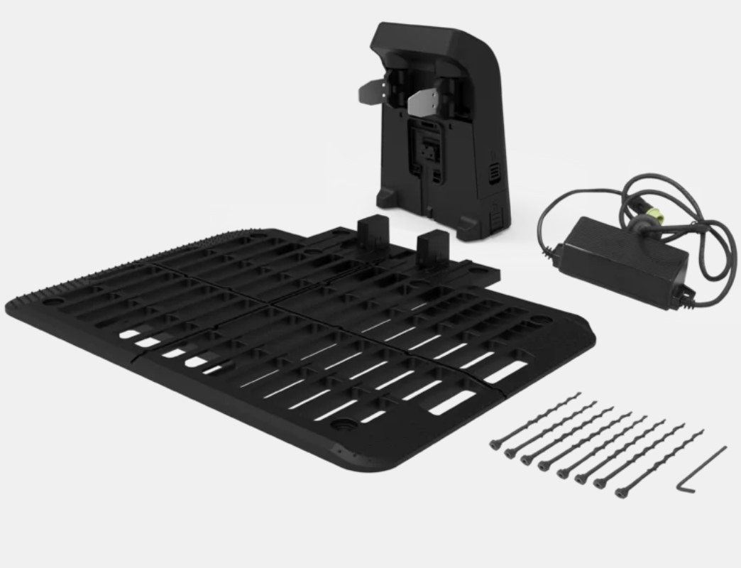 Base di ricarica WA0466 per Robot Worx LANDROID WR 142E WR143E WR147 WR147E.1 WR148E WR153E WR141E WR165E completa Masterfer
