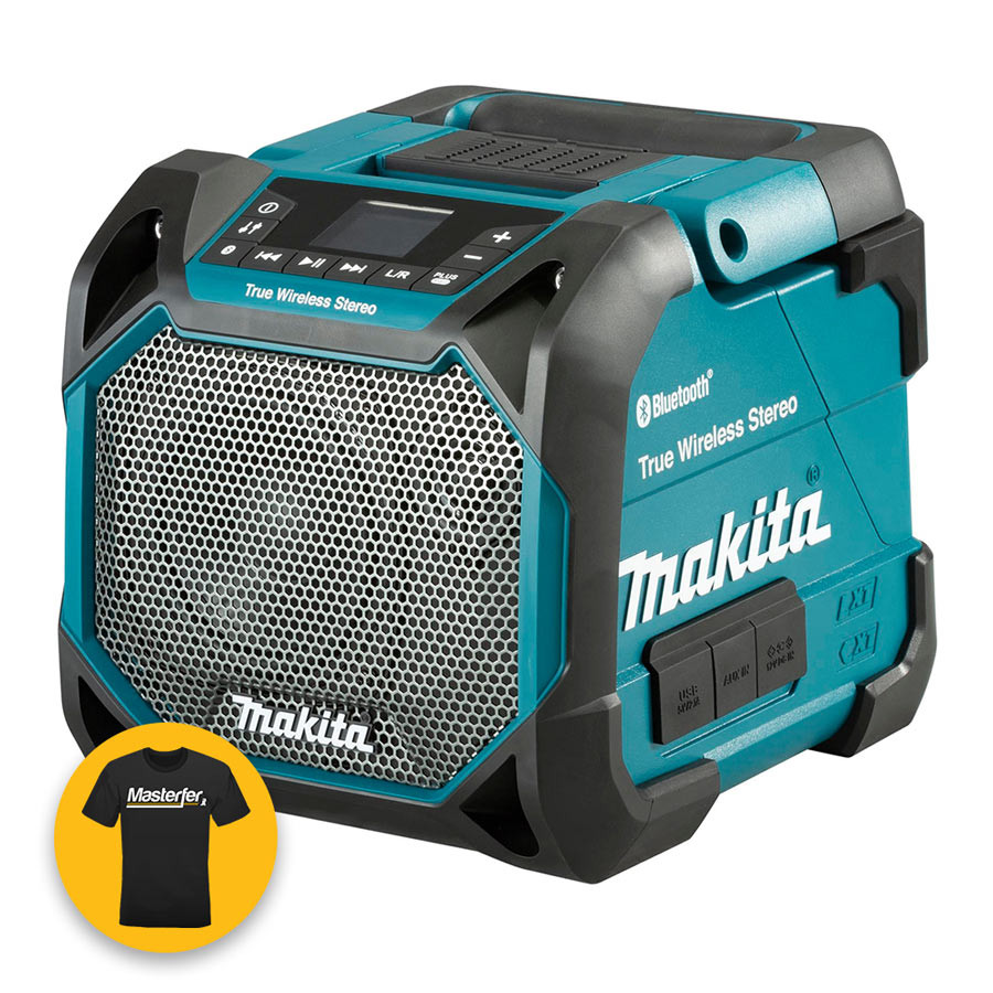 Makita DMR203 - Speaker cassa portatile a batteria 18V bluetooth, solo  corpo
