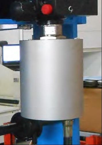 Fervi P001/75, Prensa hidráulica de taller, rango de presión de 0.75 -  0.85 Mpa