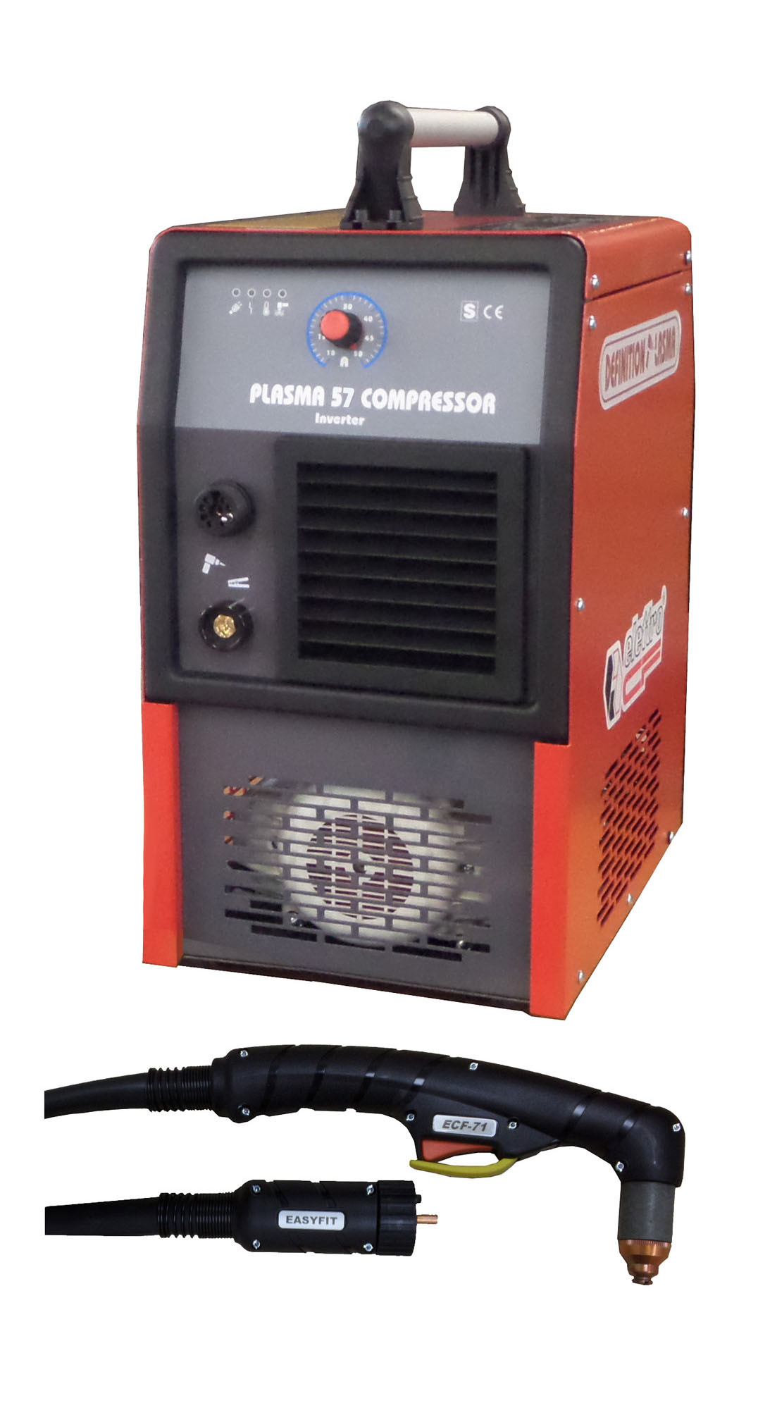 Elettro CF PLASMA 57 COMPRESSOR INVERTER - Taglio al plasma con compressore  interno | Masterfer.it