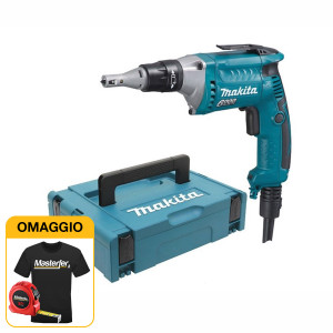 Makita FS6300RXJ - Trapano avvitatore per cartongesso con omaggio